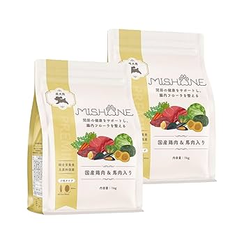 MISHONE プレミアムドッグフード 1kg✖️2 公式】MISHONE ミシュワン プレミアムドッグフード (@mishone_pr