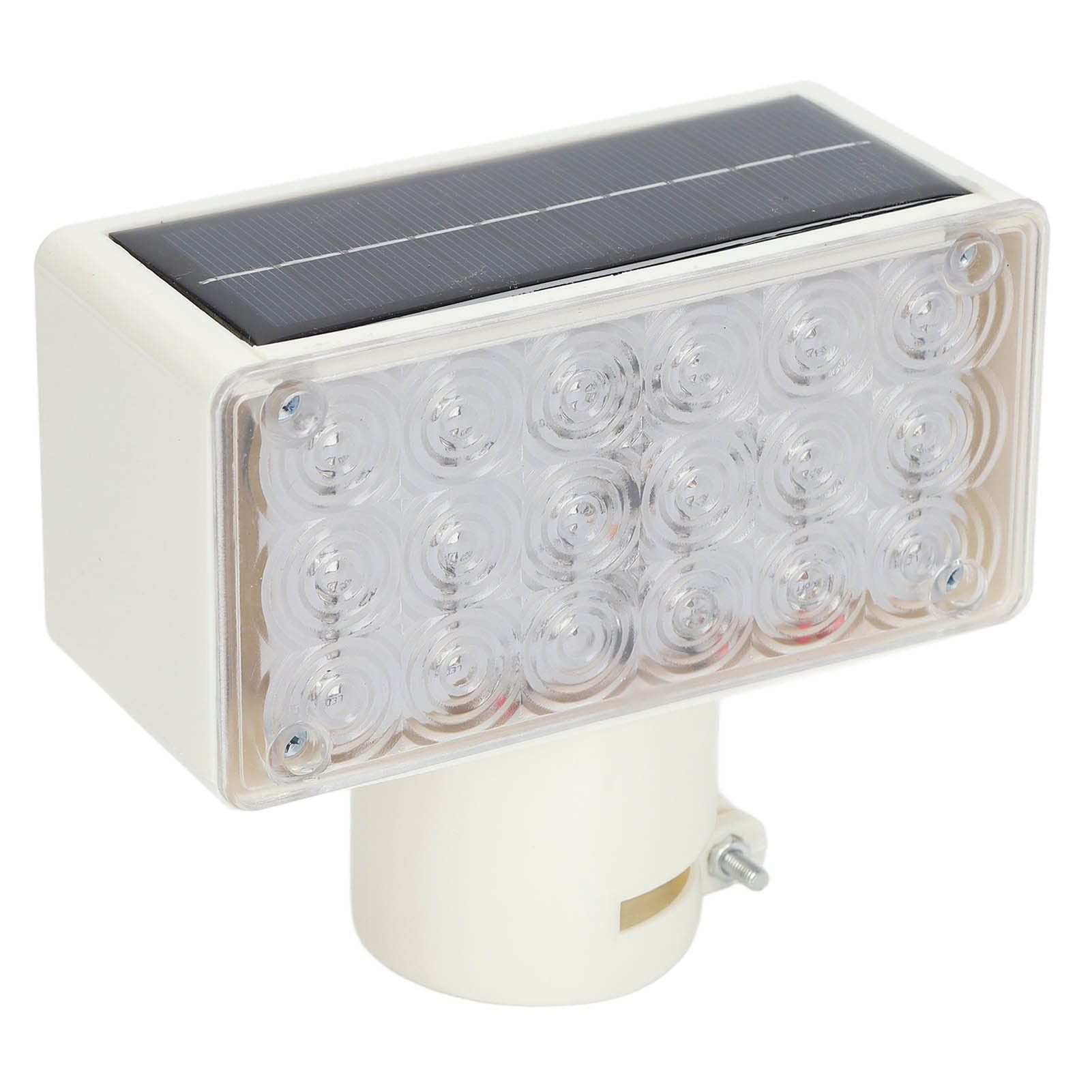 FTVOGUE Feu de Chantier Solaire à LED, Lampe de Signalisation Clignotante