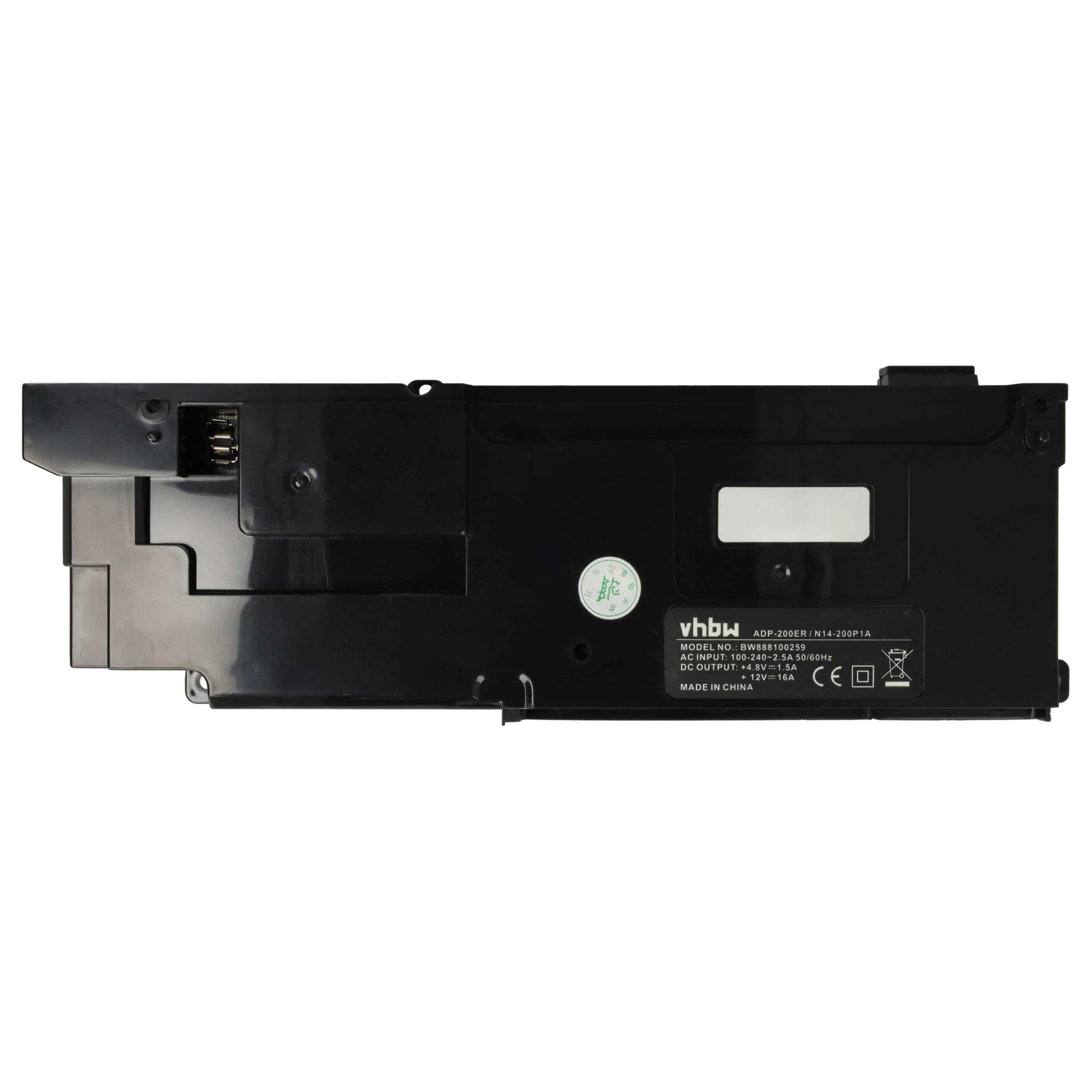 vhbw Fuente de alimentación Compatible con Sony PlayStation 4 CUH-12xxA, 4 CUH-1200B - Fuente de alimentación de Repuesto para autoinstalación