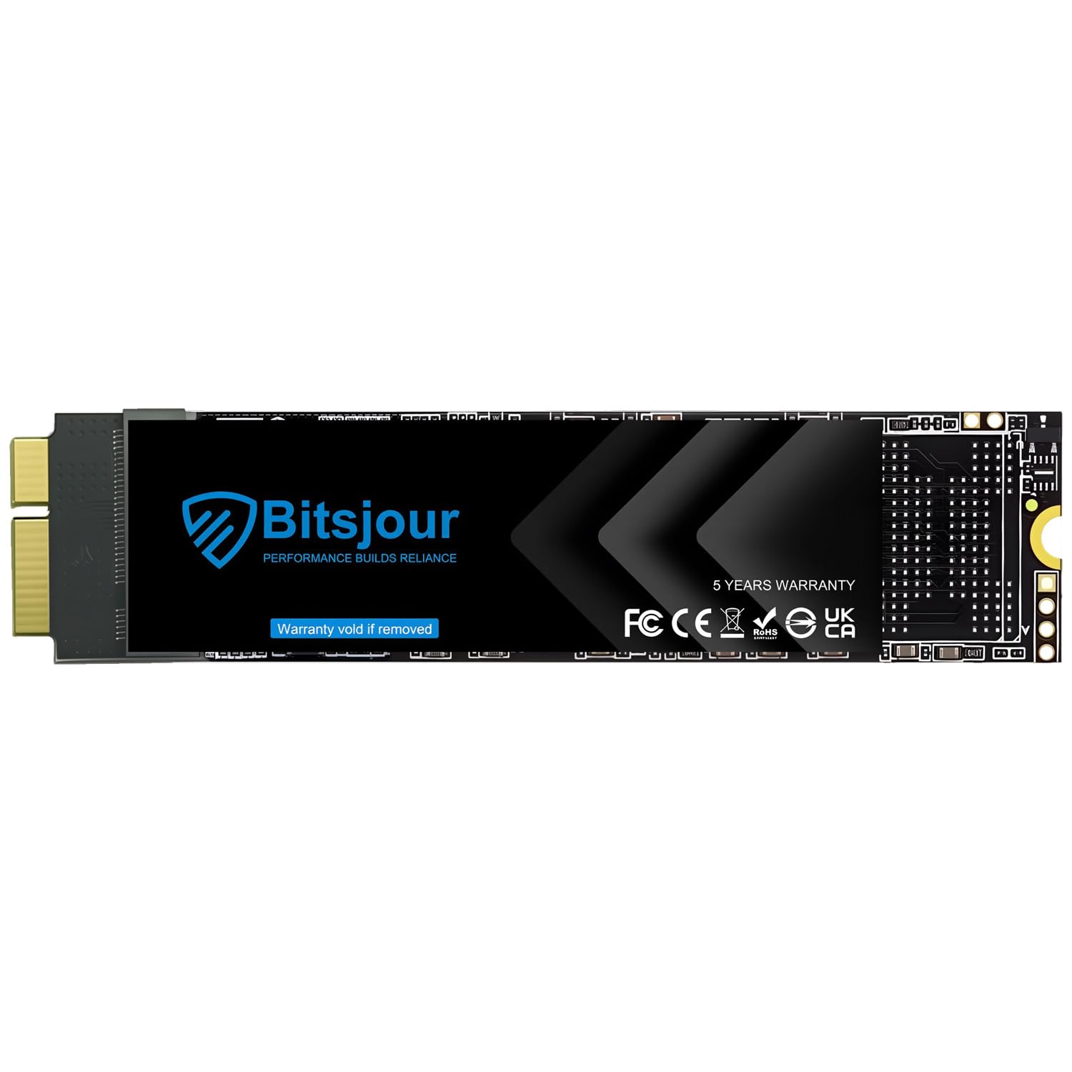 Bitsjour 256GB SSD SATA III, Compatible with ASUS Zenbook UX21A UX31A UX21E UX31E TAICHI21 TAICHI31, Fast Laptop Hard Drive Upgrade (6Gb/s, 520MB/s Read Speed)