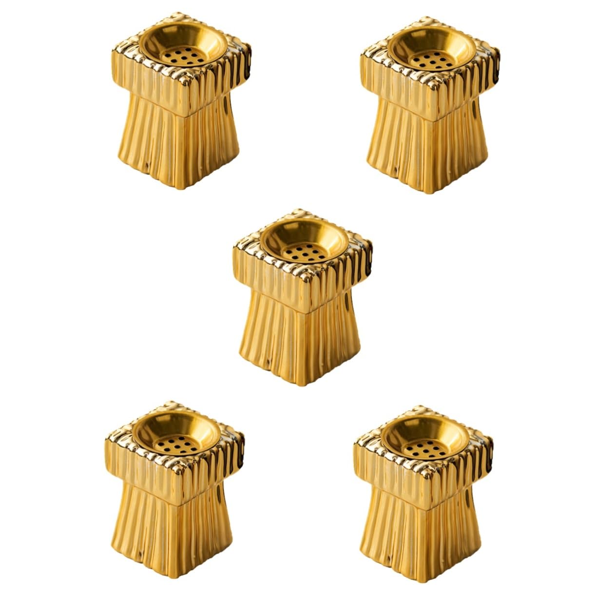 TOPBATHY 5piezas Soporte De Incienso De Cerámica Diseño Moderno Quemador De Conos y Varillas para Decoración del Hogar y Aromaterapia para Espacios como Cafés Bares y Habitaciones