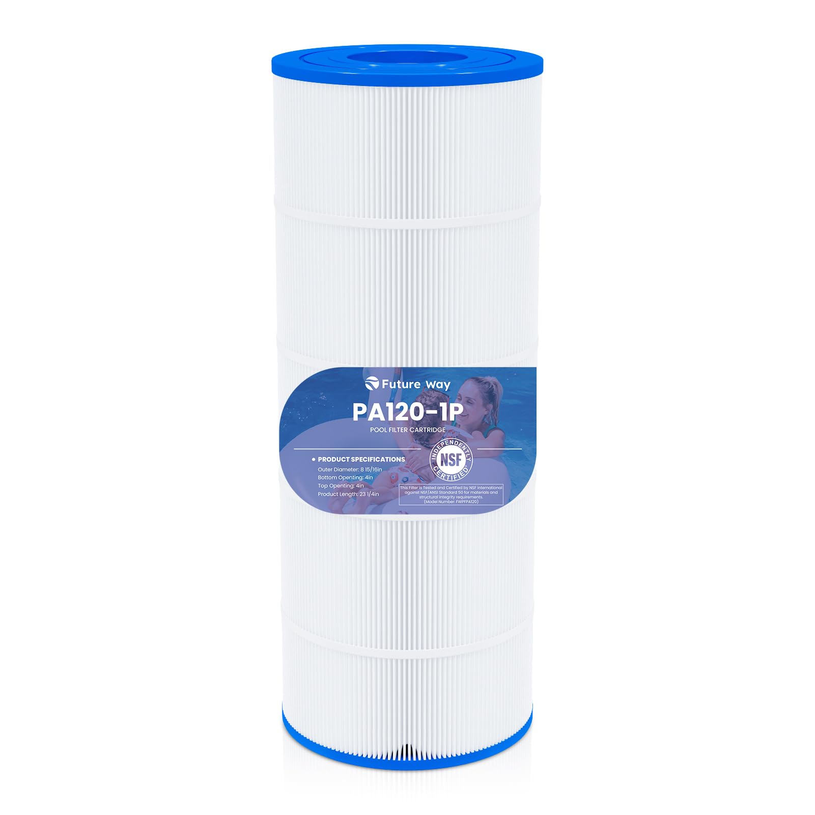 C1200 Pool Filter Cartridge Replacement for Hayward Star Clear Plus C1200, Replace Pleatco PA120, Hayward CX1200RE, Unicel C-8412, 120 sq.ft