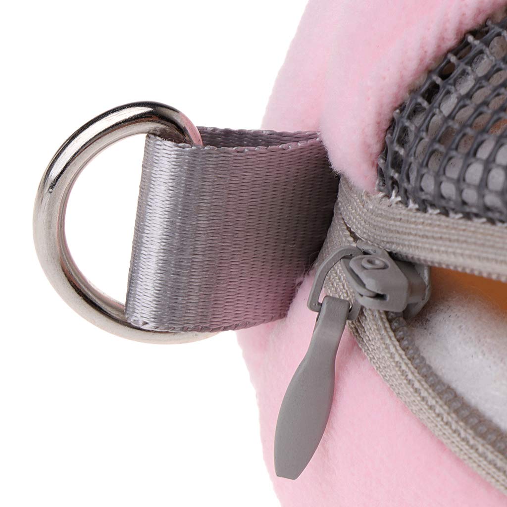 CHENGBEI Portable Travel for Case Breathable Outgoing for Bag Pouch for Small Pet Hedgehog Hamster Sugar Glider Small Pet Bed, Gray-Other