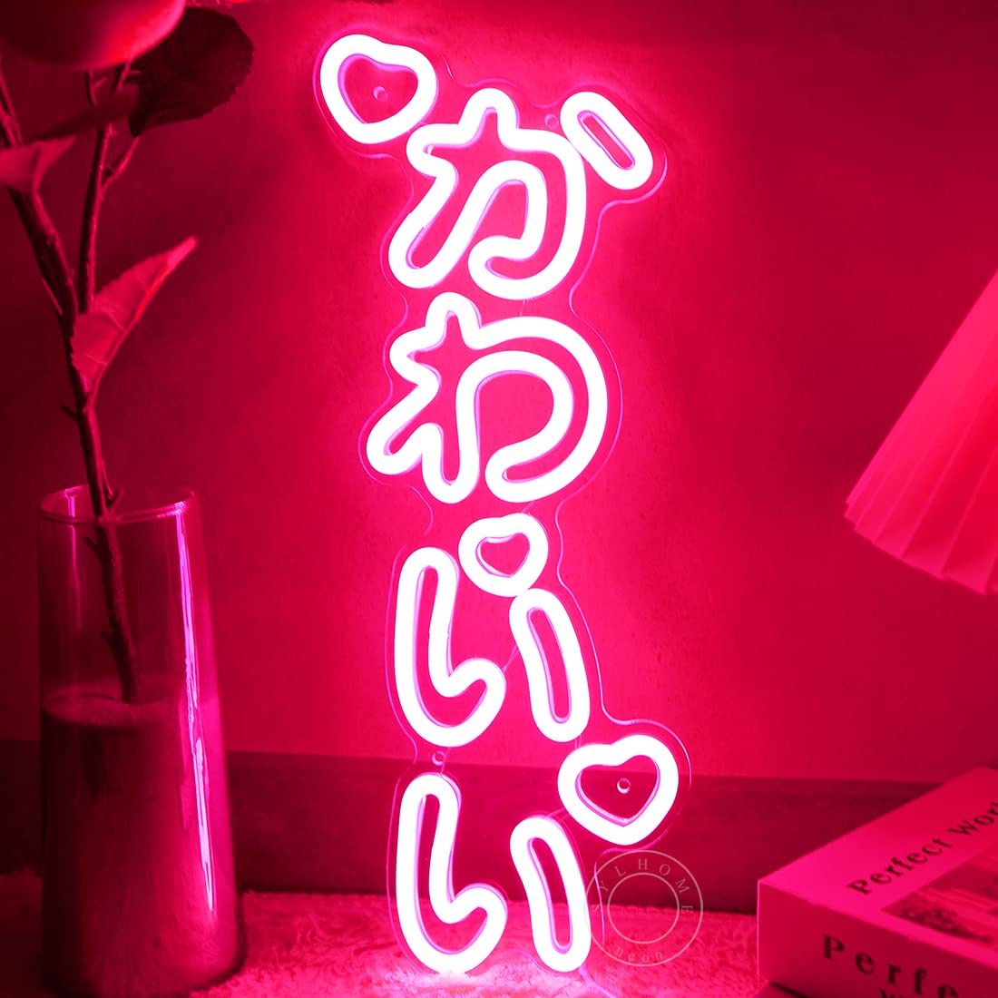 SYLHOME Red 'Til Death LED Neon Light Signs Wedding Birthday Party Wall Decor Sign Home Bedroom Living Room Bar Pub Club Hanging Christmas Gifts USB 5V 16.9" X 8.7" Indoors