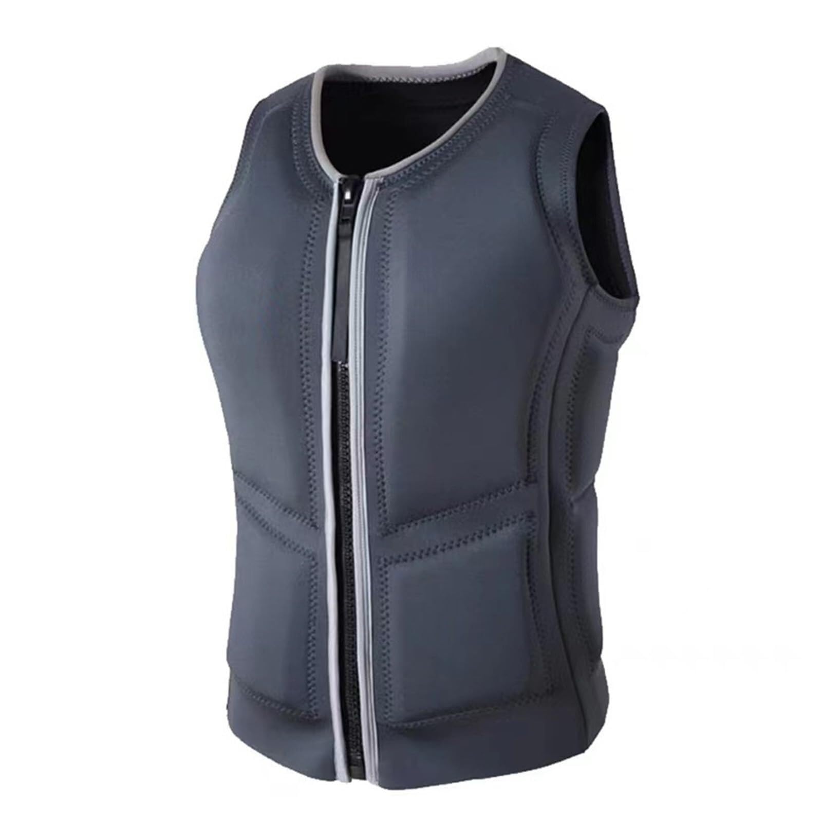 Swimming Vest Adult Slim Lightweight Swim Aid Neoprene Buoyancy for Snorkeling Swimming Surfing Water Sports Boating Fishing Kayaking Canoeing Rafting Outdoor Safety Gear Kit
