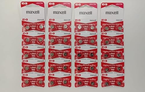 Miniatura 5 de Nuevo Maxell LR41AG3192pilas de botón x 10