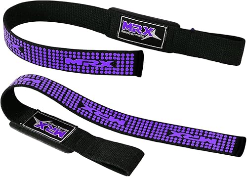 Miniatura 8 de MRX - Correa para levantamiento de pesas para gimnasio entrenamiento culturismo levantamiento de pesas correas acolchadas para hombresmujeres