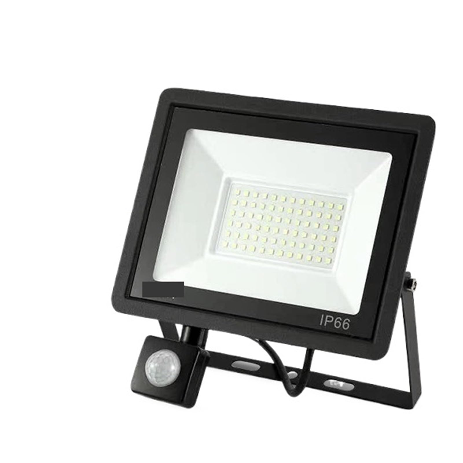 Reflektor zewnętrzny, Reflektor LED z czujnikiem ruchu PIR, zdalnie sterowany, zewnętrzny reflektor LED 10 W, 20 W, 30 W, 50 W, 100 W, IP66, wodoodporny, ogrodowy, uliczny(30W)