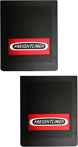 Freightliner - Juego de 2 guardabarros delanteros de 16 x 20 x 14 pulgadas, OEM PDT1510, color negro