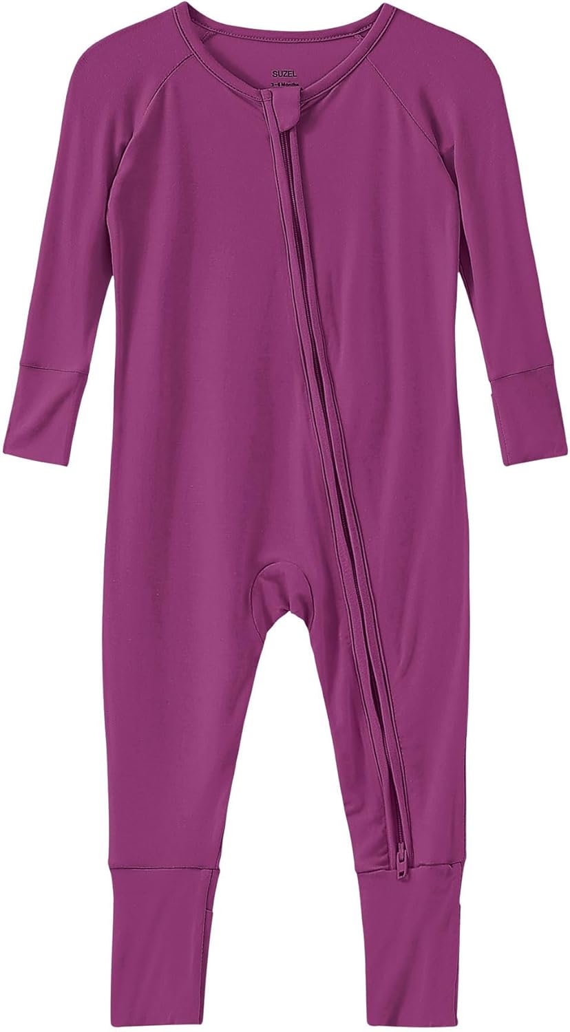 Baby Viscose from Bamboo Footless Pajamas Boys Girls Zippy Pjs Sleep 'N Play Romper - 0-24 Months - Image 5