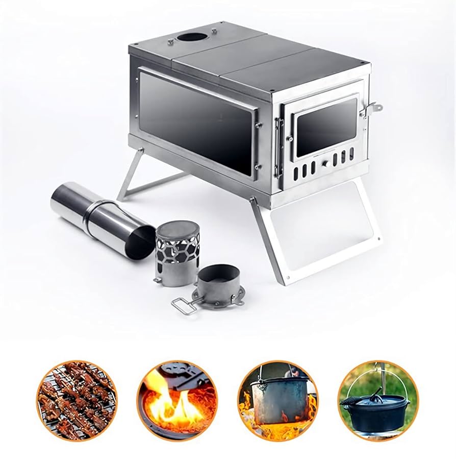 ストーブ　キャンプ キューブ8（ストーブ2台付） + 手ぶらセットのレンタル情報