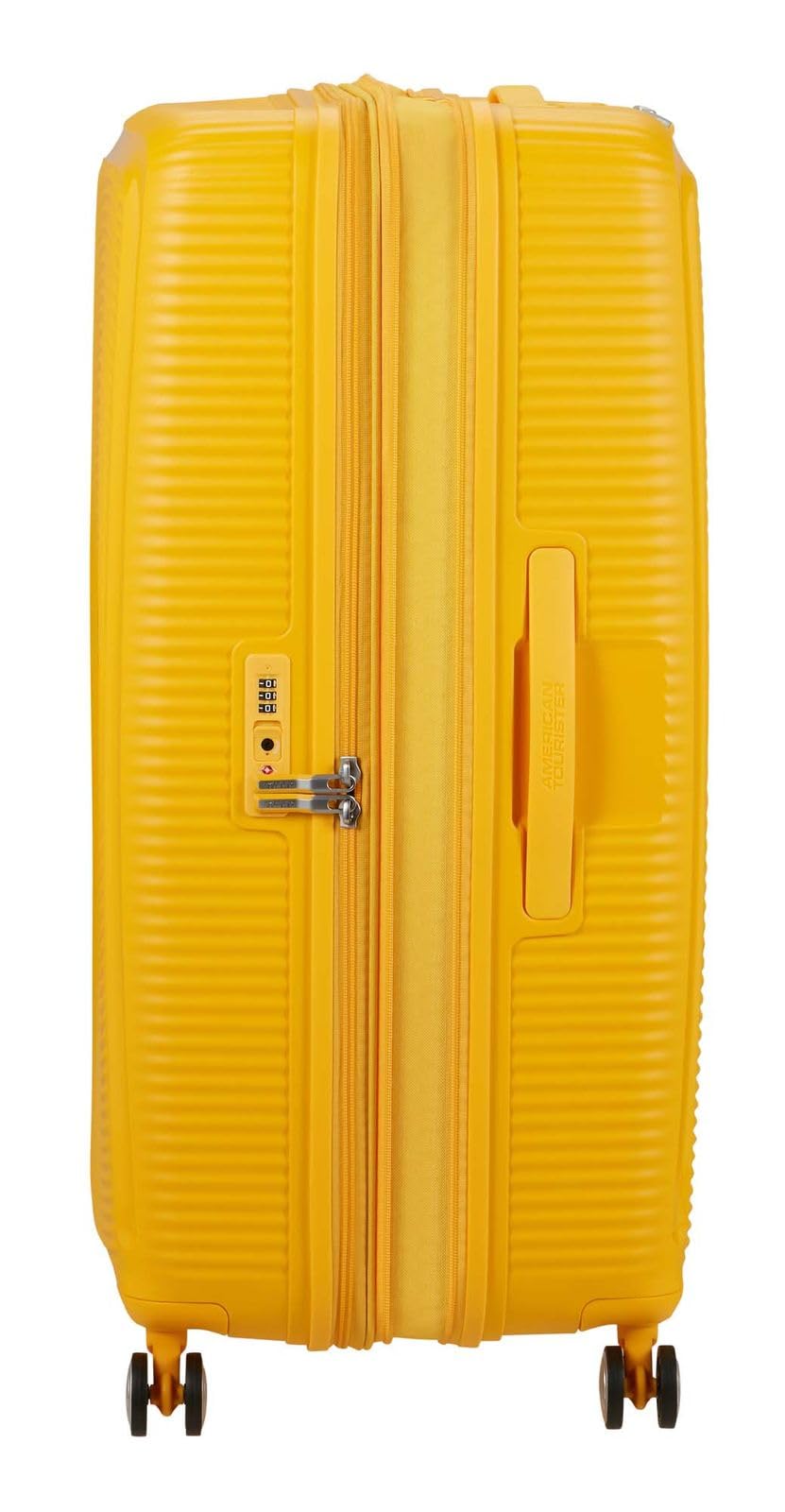 American Tourister Soundbox Spinner 80/30 TSA EXP Trolley Golden Yellow