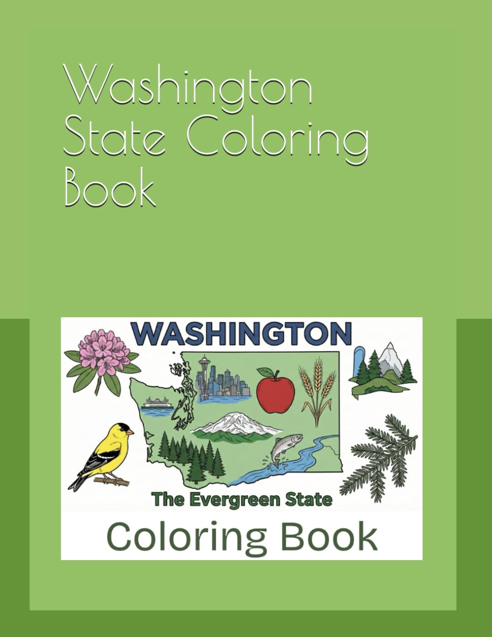 Washington State Coloring Book