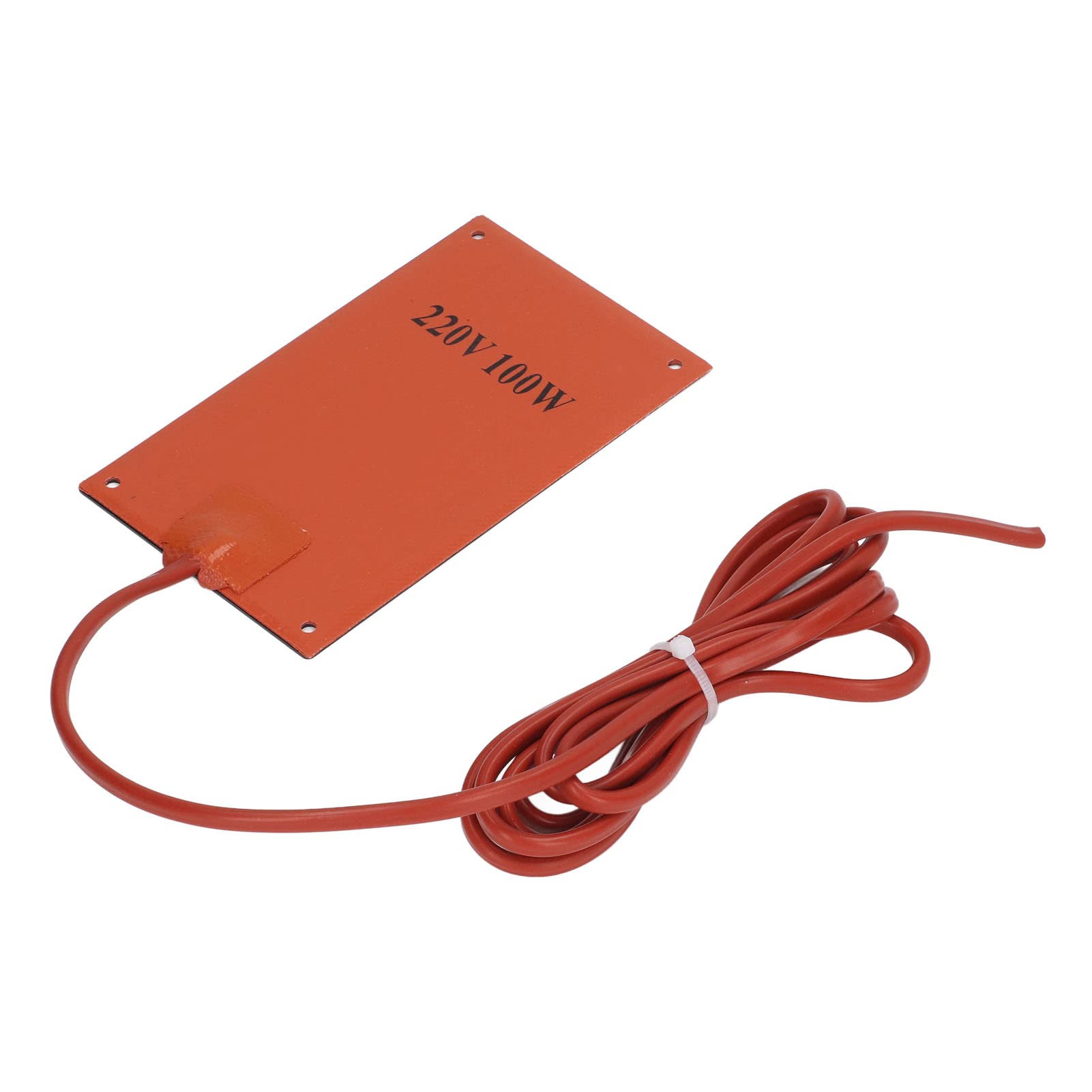 Esterilla Calefactora de Silicona, 60℃ a 250℃ de Resistencia a La Temperatura, Funcionamiento Estable, AC 220V 90 X 150mm Esterilla Calefactora para Calentar y Deshumidificar Varios Armarios(100W)