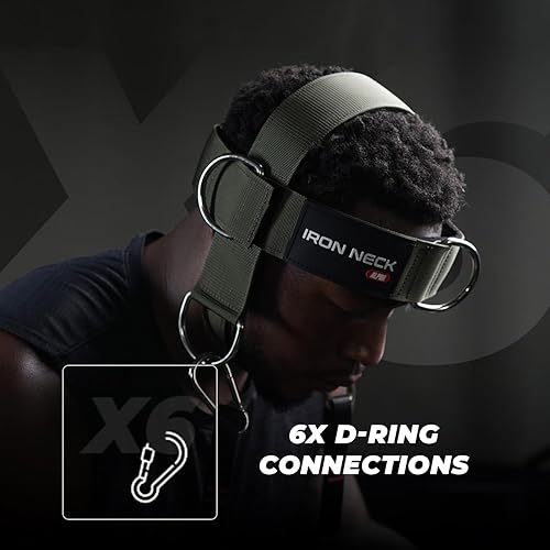 Miniatura 3 de Iron Neck Alpha - Arnés de entrenamiento para el cuello, accesorio de entrenamiento, arnés para la cabezaarnés de peso para el cuello, arnés de
