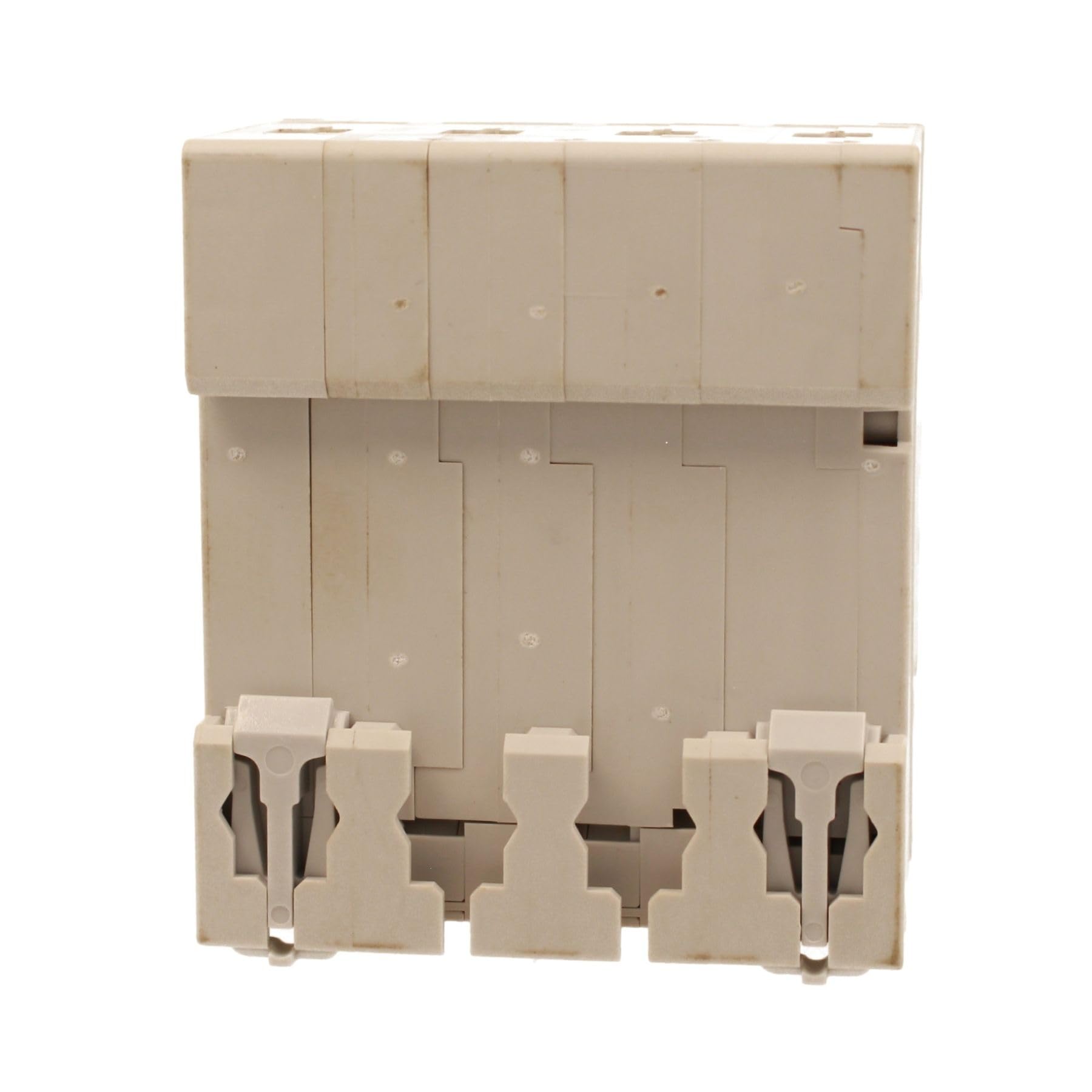 Interruptor diferencial magnetotérmico trifásico 380 V tipo A 20 A C20, 4P real (NO 3P + N), curva C 6 kA 30 mA, doble palanca con diagnóstico visual, 4 módulos DIN, serie PL8M4