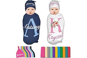 Personalized Baby Blanket and Hat Set: Cherished Keepsakes for Your Little One