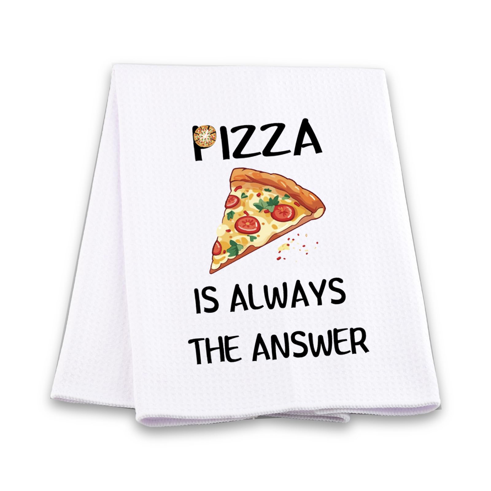 Funny Pizza Gift Pizza Themed Towel Pizzeria Gift ...
