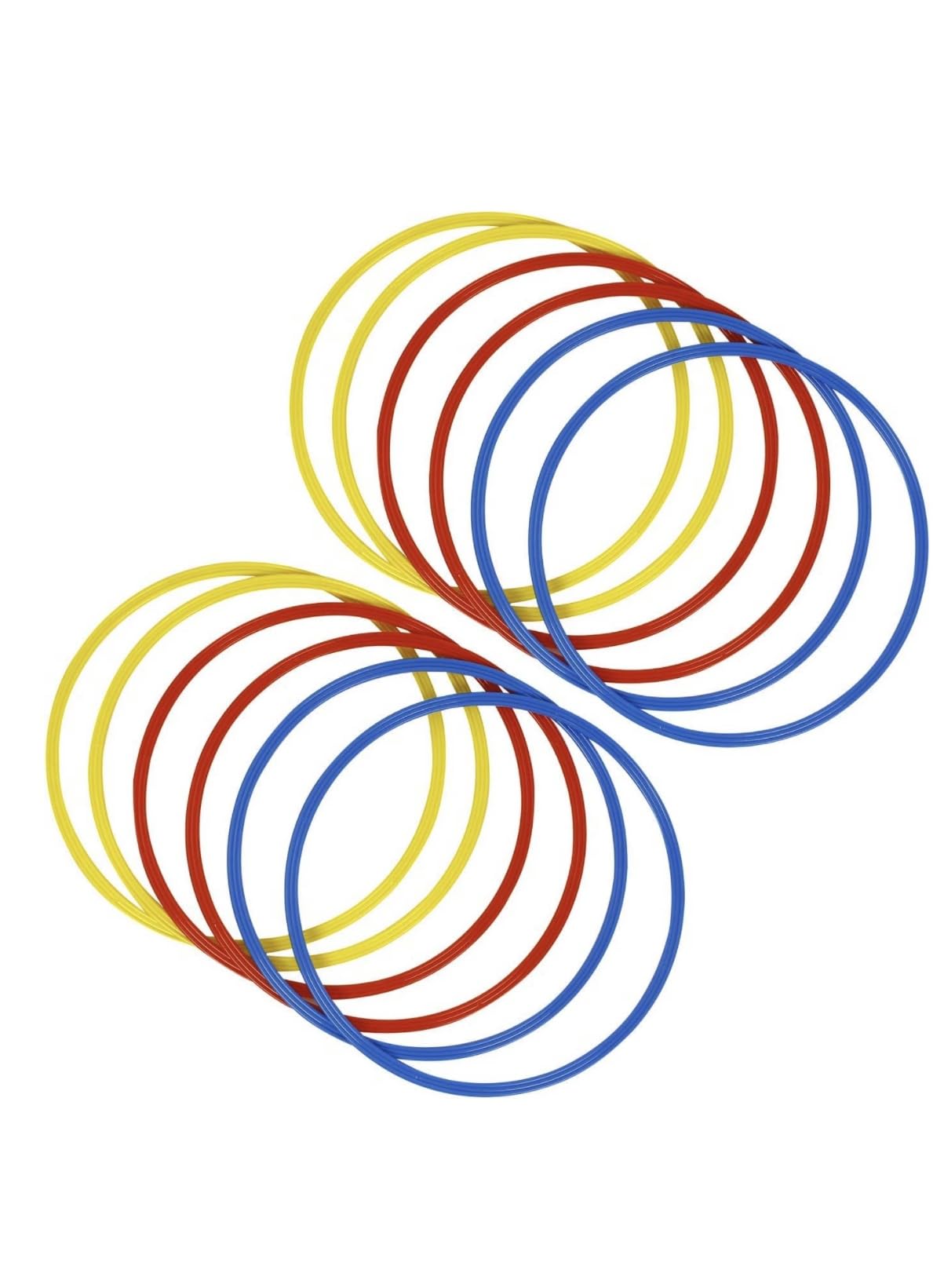 Tasco Sports Agility Flat Ring 18" for Speed Training Sports | Fitness and Gymnastics (Pack of 12)-image-13