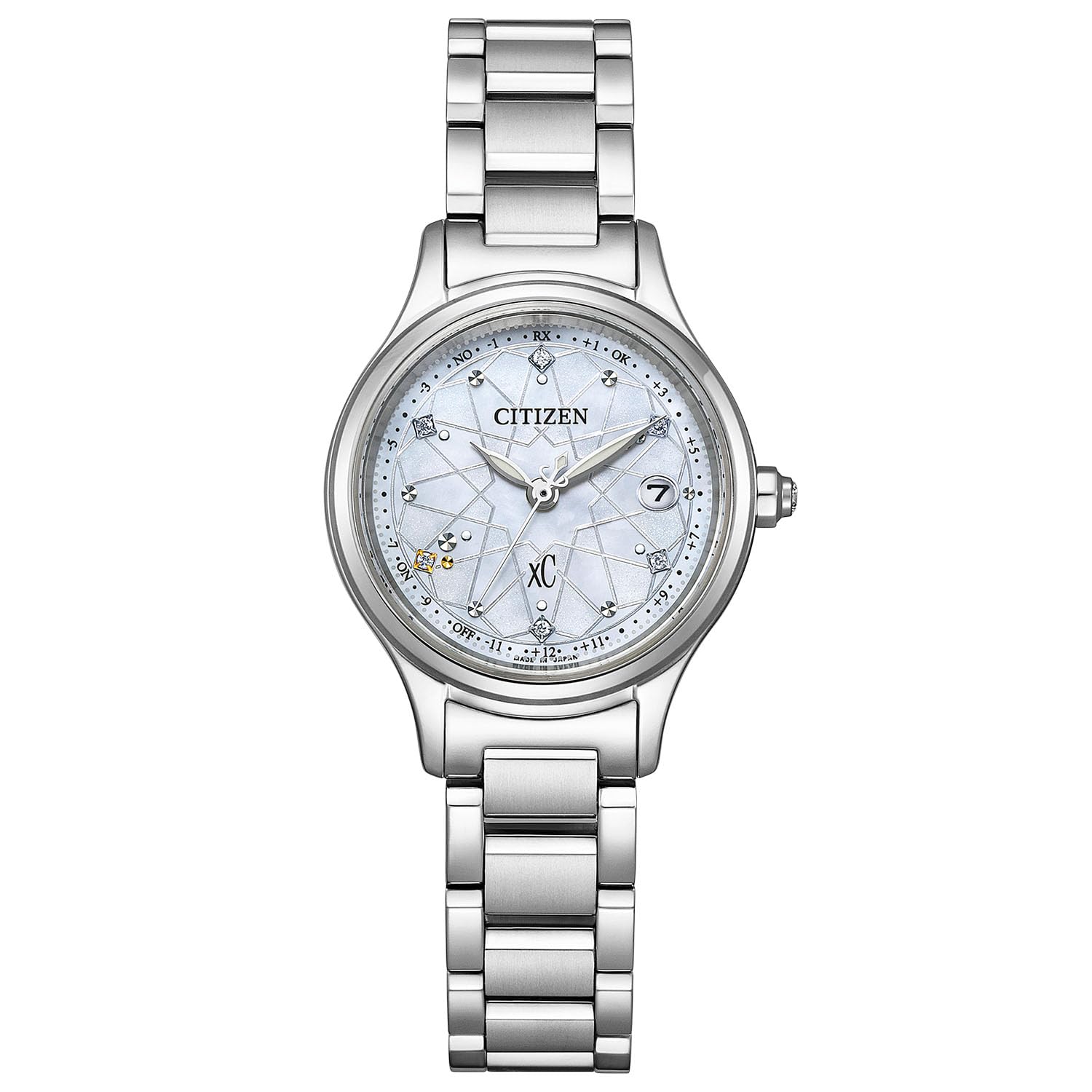 Amazon.co.jp: [Citizen] 腕時計 クロスシー 光発電エコ・ドライブ電波 