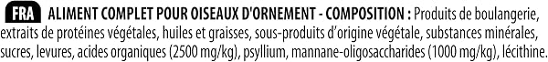 VERSELE-LAGA - NutriBird A21 - Alimento para crías de pájaros criadas a Mano - Amazonas, cacatúas, cotorras - Rico en proteínas - 800g - 3
