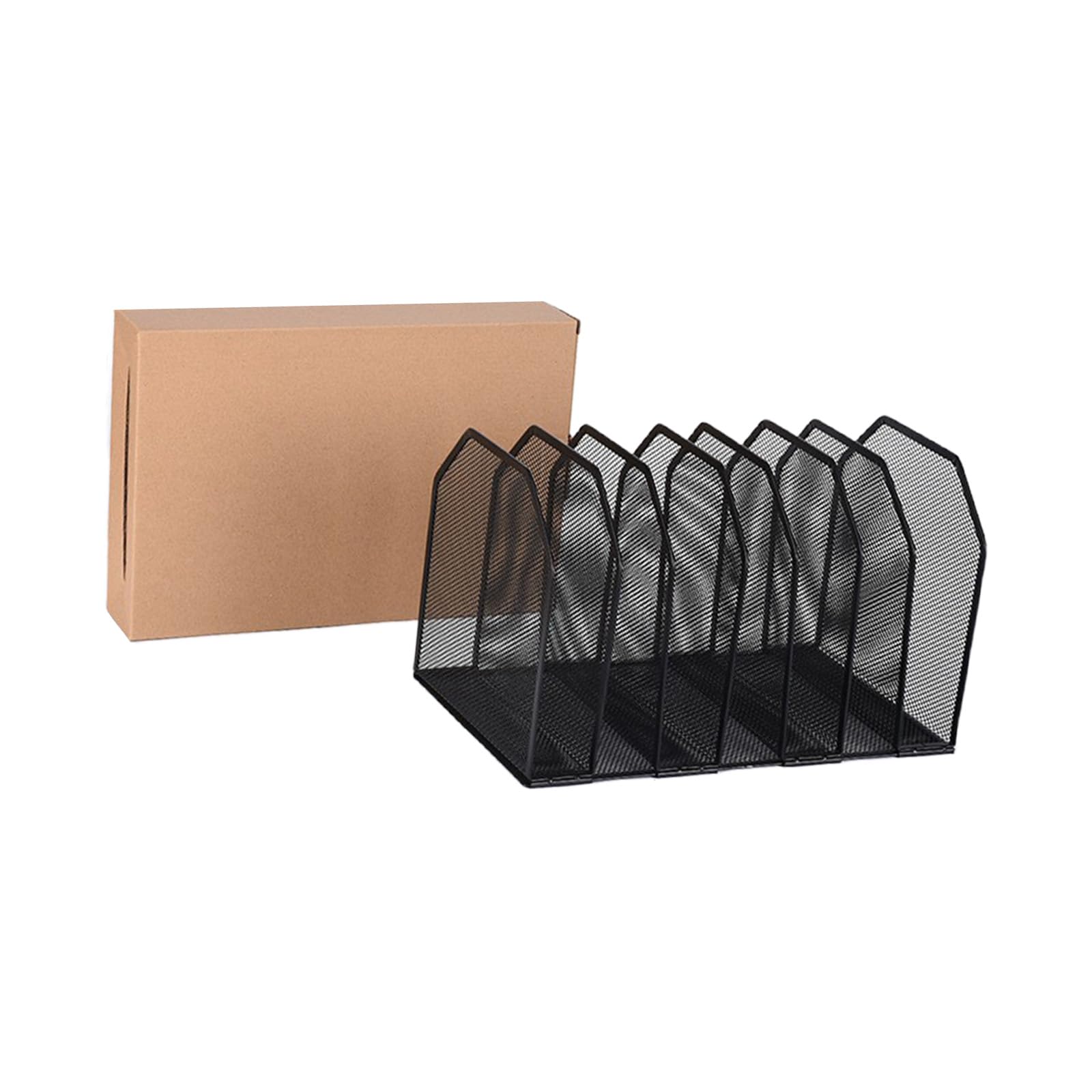 Fermalibri rimovibili per documenti Organizzatori da scrivania in metallo resistente Soluzione archiviazione desktop Fermalibri rimovibili in metallo