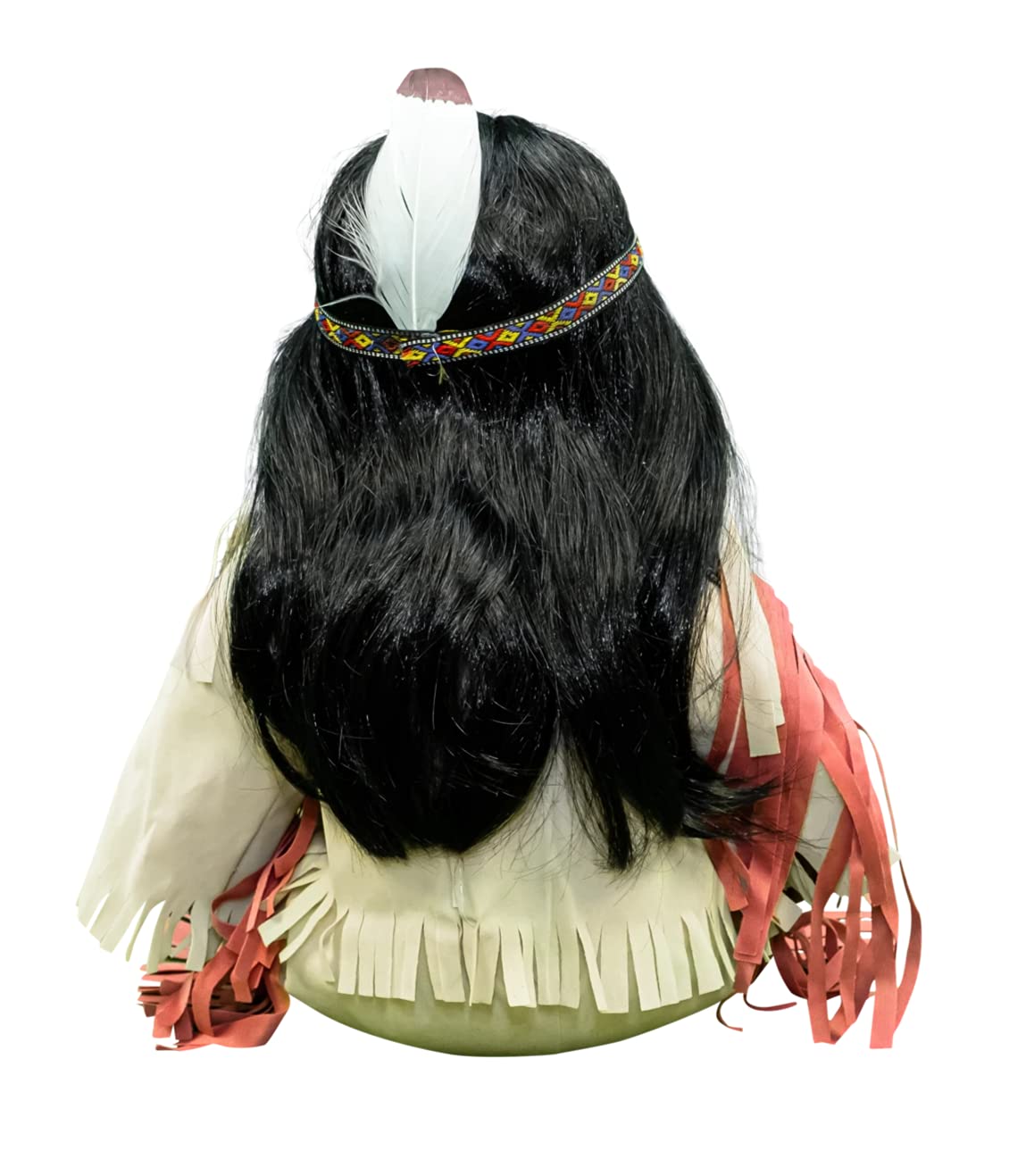 レア！40's〜50's ネイティブアメリカン　インディアン姿小物入れ置物USA レア！40's〜50's ネイティブアメリカン インディアン姿小物入れ置物USA