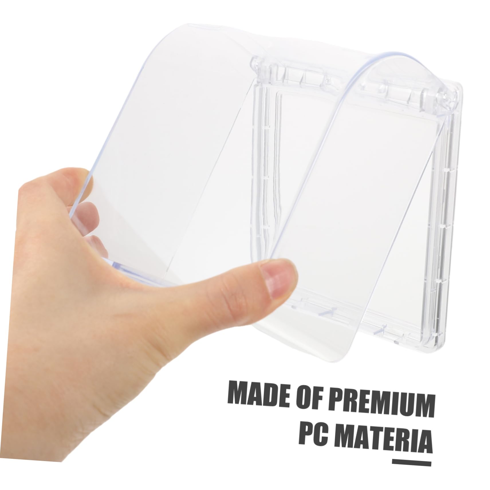 LIFKOME 4Pcs Socket Covers Durable Plug Protectors for Indoor Outdoor Use Rainproof Protection Cover for Home Living Bathroom and Bedroom Safety