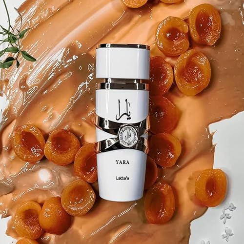 Miniatura 5 de Lattafa Perfumes Yara EDP-34fl oz 34 oz  Heliotropo orquídea mandarina acorde gourmet y frutas tropicales  Pimienta negra piñapple tabaco ámbar