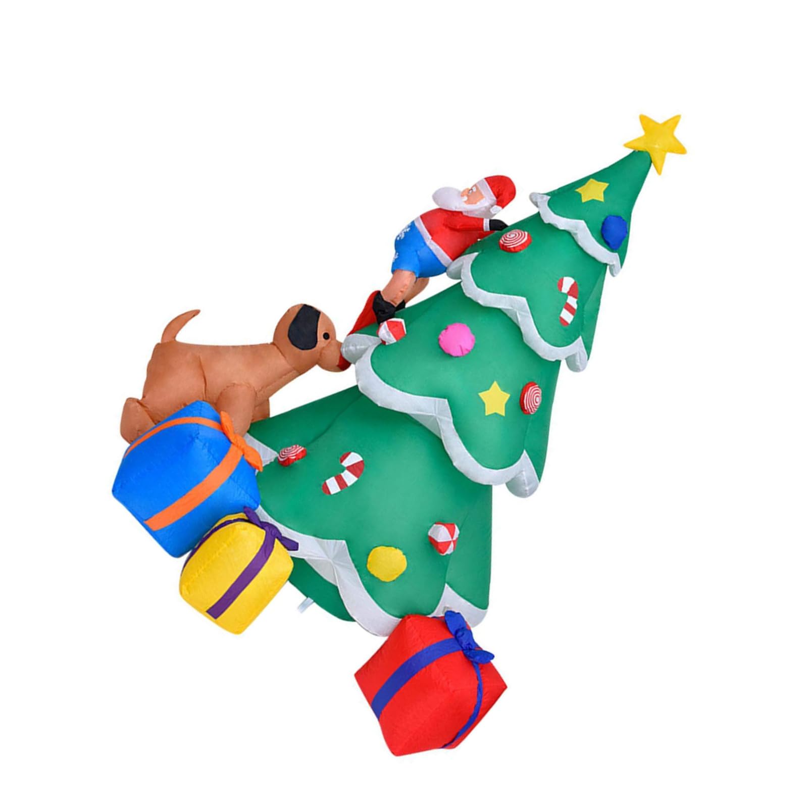 Amazon | エアーディスプレイ エアーサンタクロース クリスマスツリー