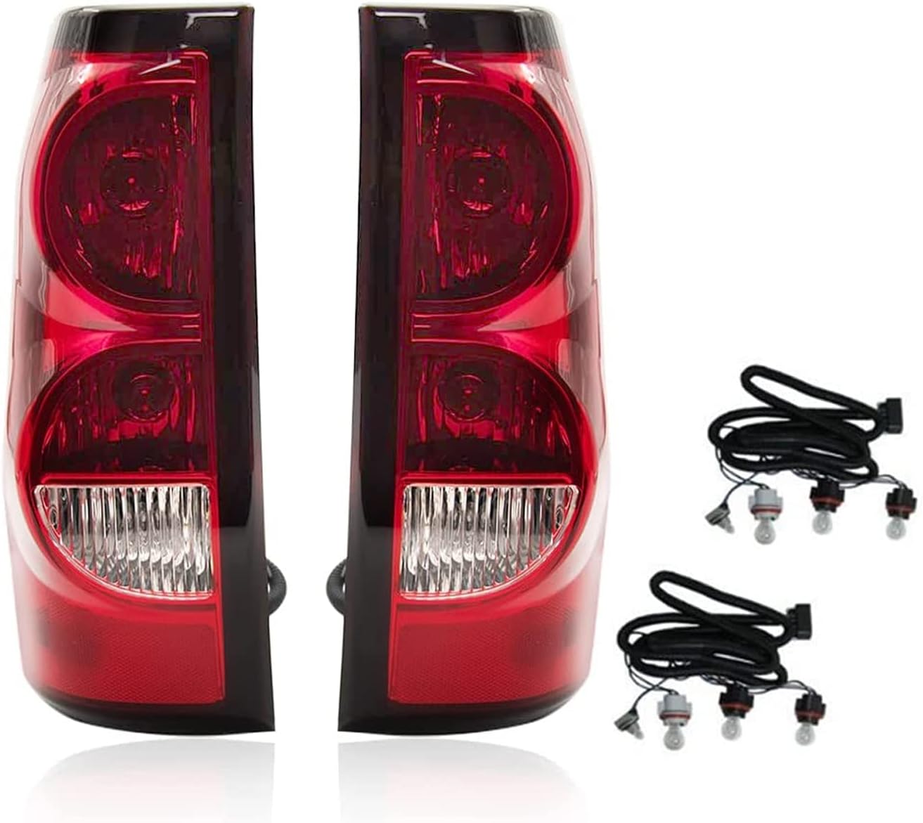 Reinko Tail Lights Assembly Compatible with 20032006 Chevy