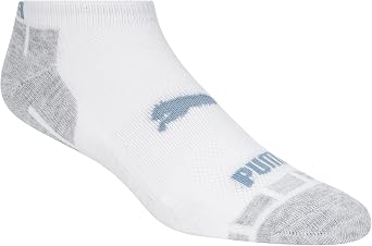 PUMA Kids' 10 Pack Low Cut Socks