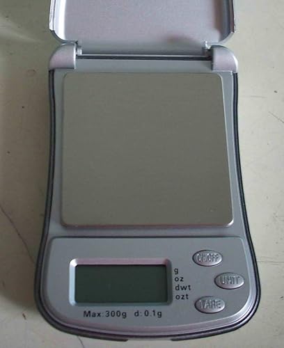 Miniatura 4 de Newline SHP0003-Silver - Escala digital de bolsillo con tapa abatible, color plateado