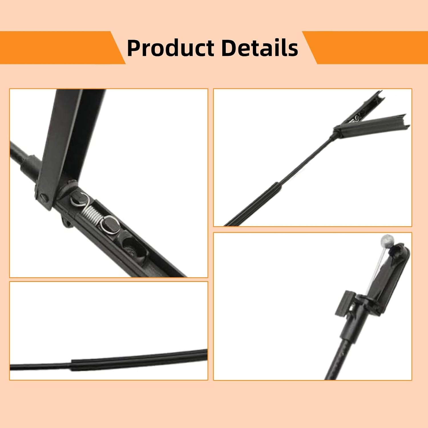 Engine Front Hood Latch Release Cable 561823531A Compatible with Volkswagen Passat 2013-2022