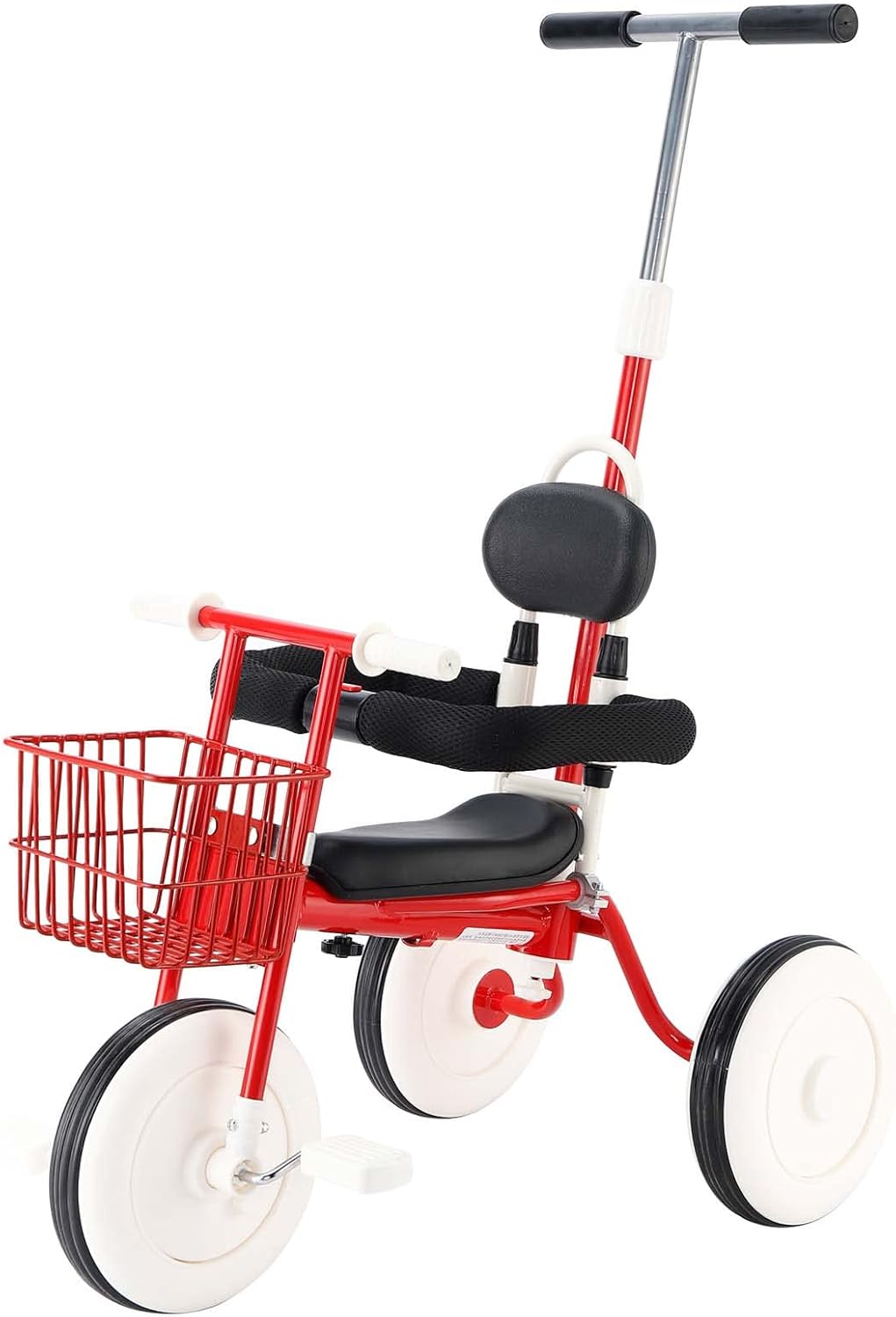 22人気新作 三輪車3in1手押し棒乗用玩具乗り物おしゃれおもちゃキッズコントロールバー付き子 子供自転車 乗用 Elschoola Com