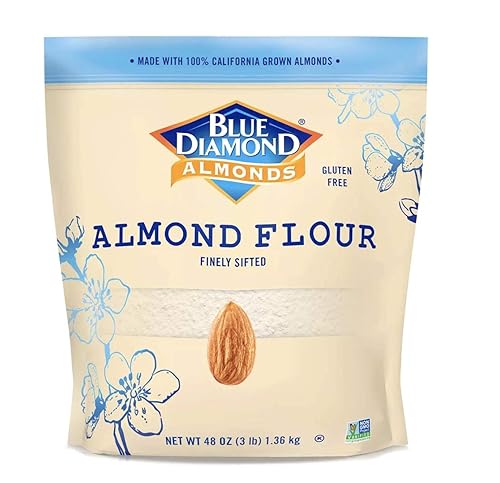 Harina de almendras Blue Diamond sin gluten blanqueada finamente tamizada bolsa de 3 libras
