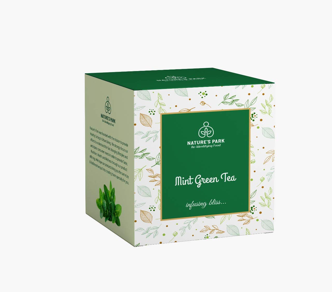 NATURES PARK GREEN TEA (Mint Green Tea, 20 Tea Bags) (B08W8P28Q3) Amazon Price History, Amazon Price Tracker