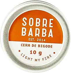 Cera de Bigode - Light My Fire 10G, Sobrebarba, Laranja