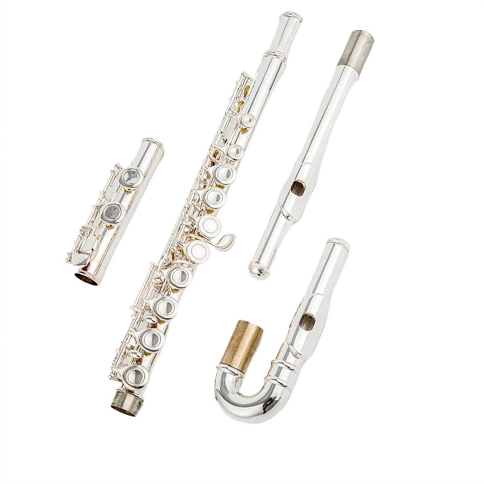 Eastar フルート 銀メッキ 16穴 リングキー Eメカ付き