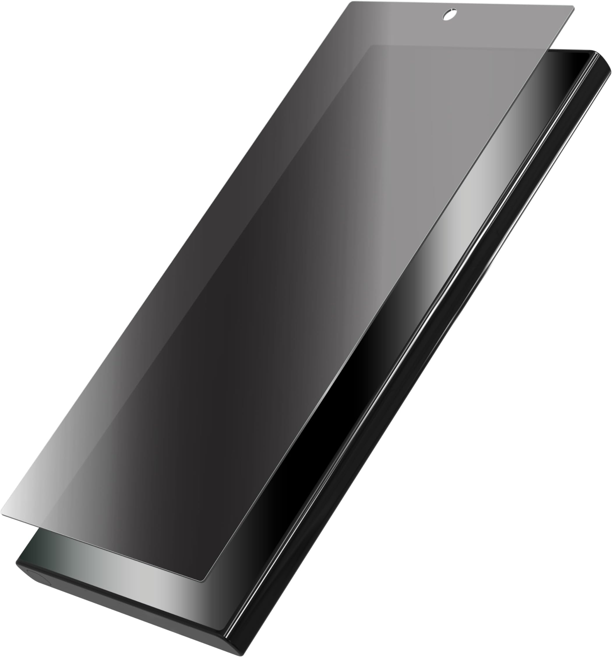 InvisibleShield Flex Privacy Matte Screen Protector for Samsung Galaxy S24 Ultra [6.8-Inch], Privacy Protection, Matte Finish, Case-Friendly, Smudge-Resistant, Shockproof (Black)