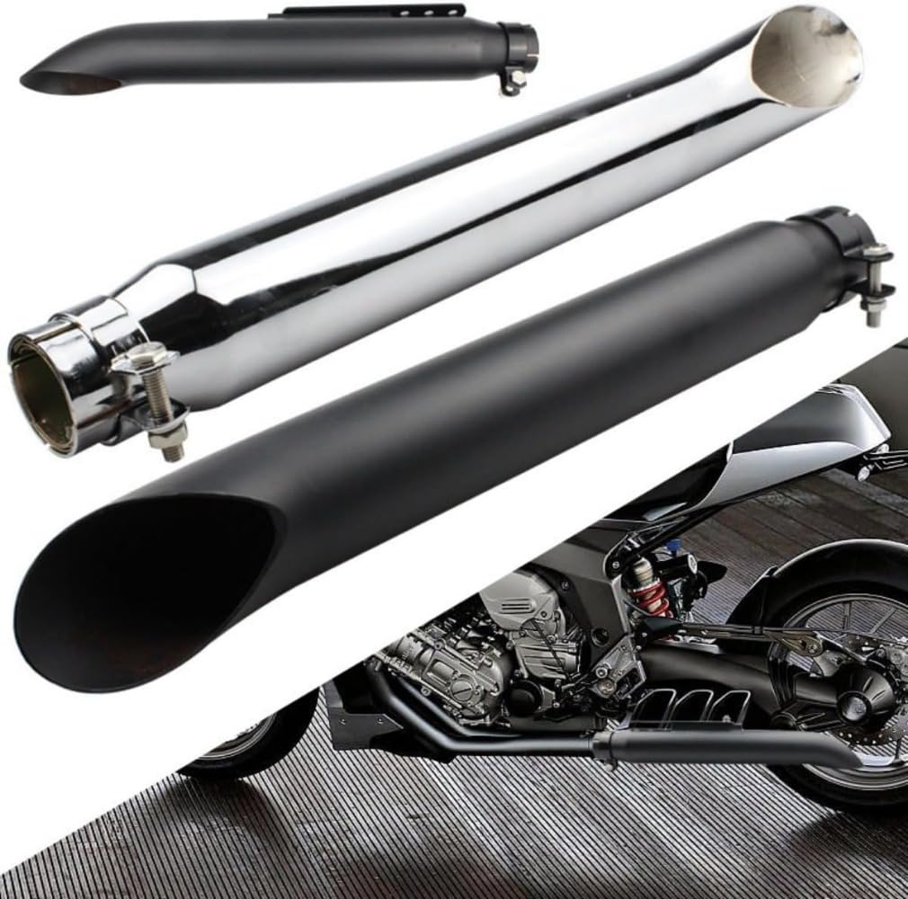 Amazon | スリップオンマフラー バイクサイレンサー バイク 汎用 38mm 