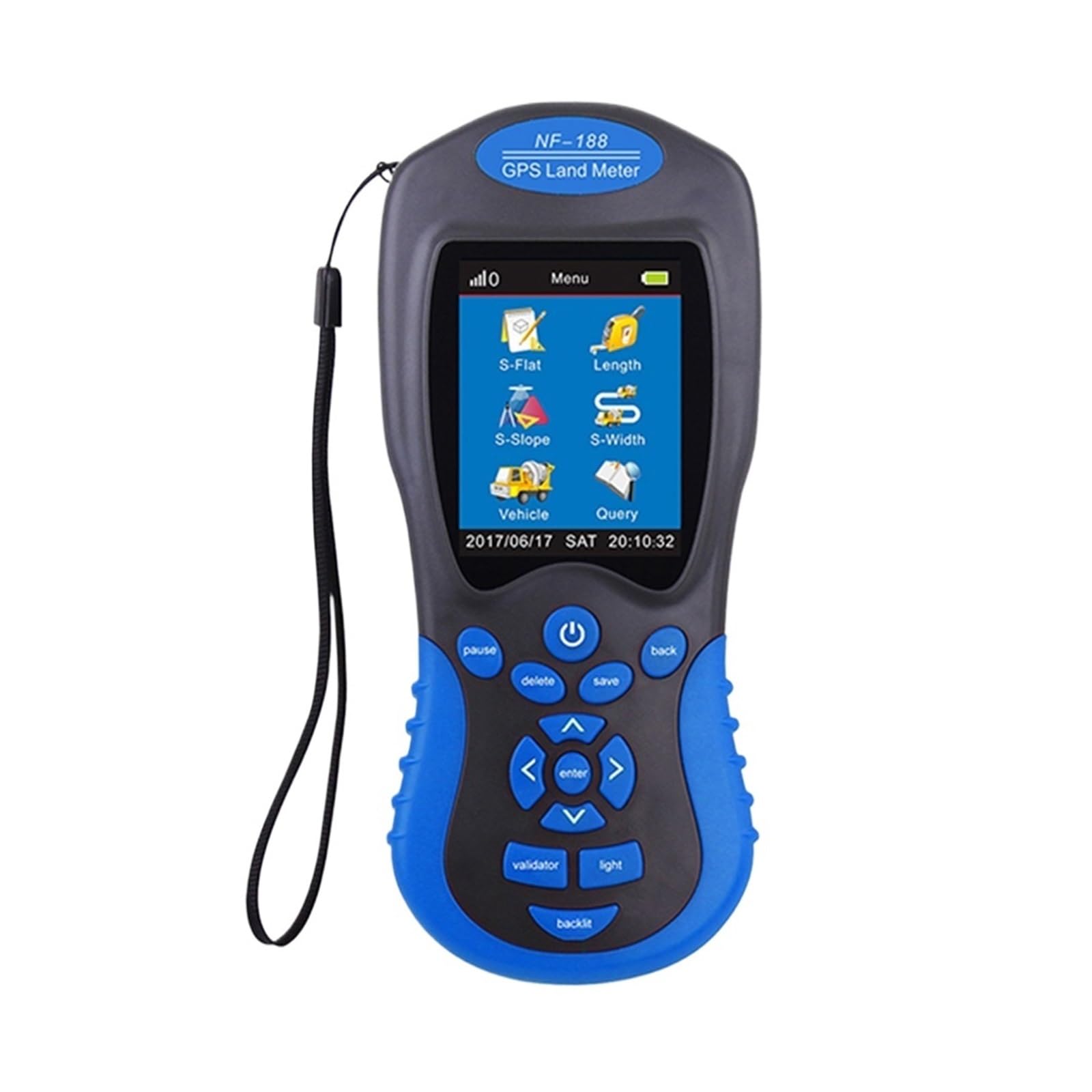 Mesure GPS De Compteur De Terrain, Dispositif À Écran Couleur, Équipement D'arpentage, Mesure De Zone De Réception, Outils De Réseau De Mesure De Terrain