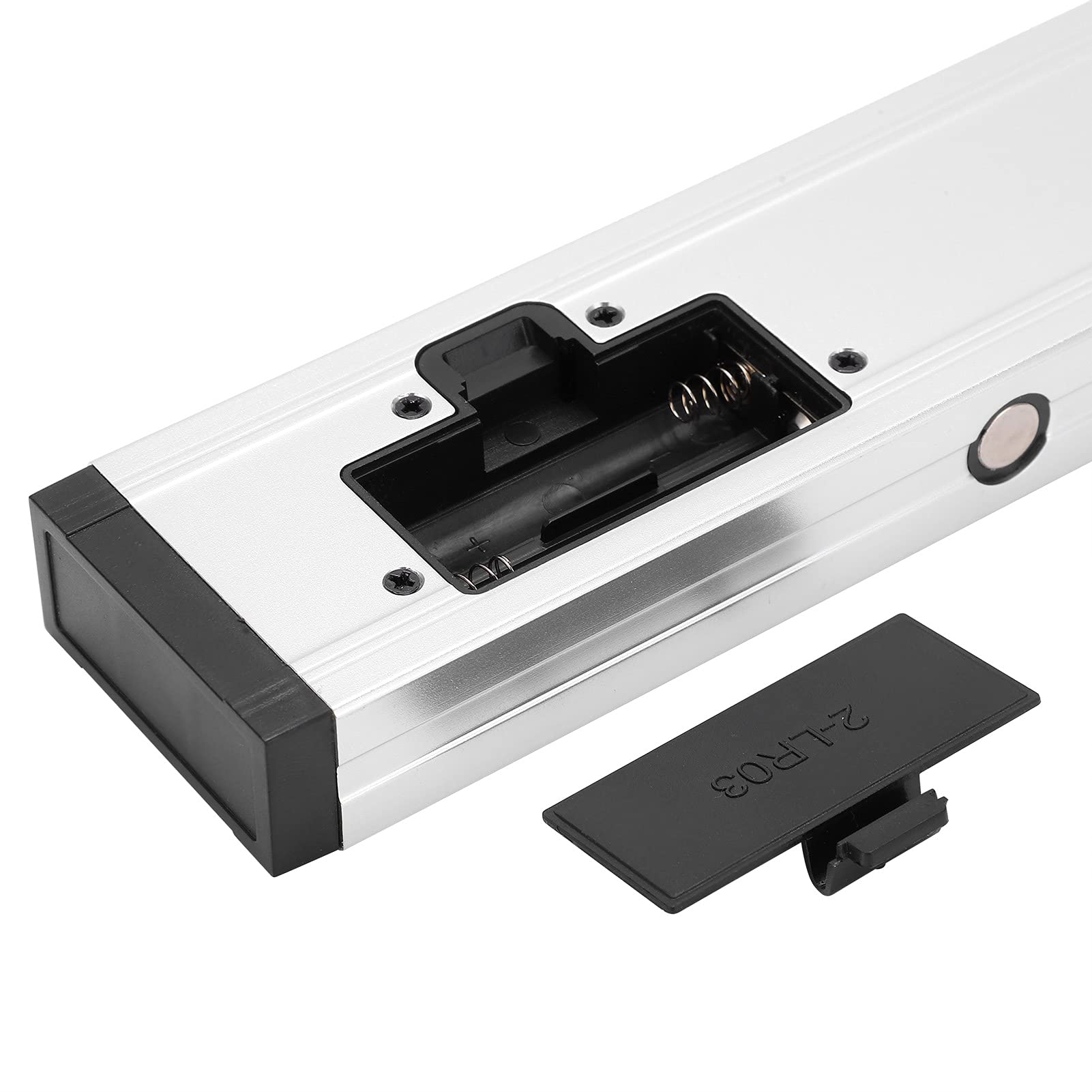 400mm Digital Display Angle Ruler, Electronic Tier Protractor, High Definition LCD Backlit Display, Aluminum Alloy Body, Magnetic Base, for Equipment Installation,