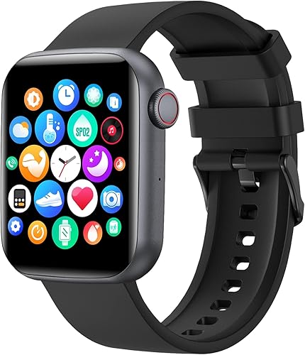 Bebinca Reloj inteligente responderhacer llamadas reloj inteligente con pantalla táctil de 175 pulgadas para hombres y mujeres compatible con iPhone Bebinca Reloj inteligente responderhacer llamadas reloj inteligente con pantalla táctil de 175 pulgadas para hombres y mujeres compatible con iPhone