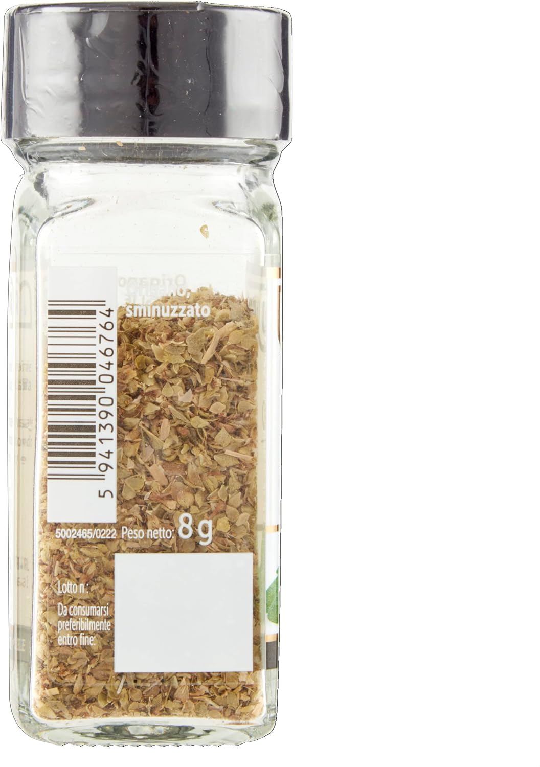 UBENA, Origano in Foglie, Ideale per insaporire Sughi, Marinature, Bruschette e Focacce, Formato Vasetto da 4 x 8 gr