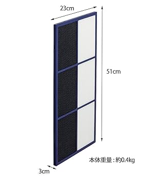 ⑤ SHARP 加湿空気清浄機用　脱臭フィルター FZ-E100DF Amazon | 【純正品】 シャープ 脱臭フィルター 加湿空気清浄機用