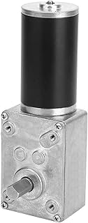 Motor de reducción de velocidad, motor de engranaje helicoidal de CC duradero Motor de reducción de velocidad de eje de 8 mm de bajo ruido para juguetes electrónicos para máquinas de(12V, 10RPM)