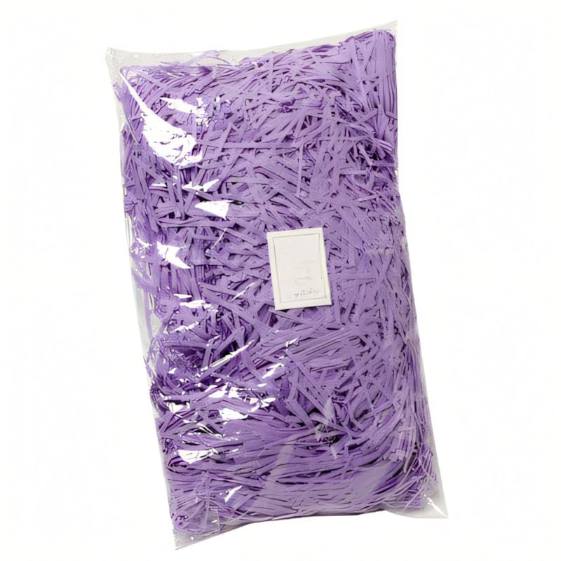 BPABDEITR Papier De Soie Déchiqueté, Cadeau, Coupe Froissée, Multicolore, Paquet De 2 À 8, 100g(Deep Purple,100g*8Pack)