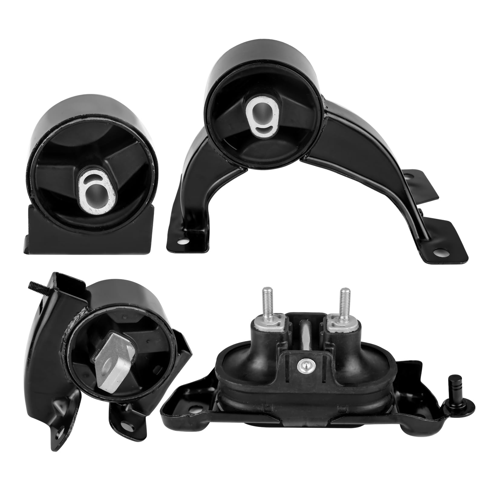 Engine Motor & Trans Mount Kit Compatible with Chrysler Town & Country | Dodge Grand Caravan | RAM C/V | VW Routan 3.6L V6 2011-20 Replace for 5273994AB 5273883AD 5273996AE 5273893AE 4880492AA