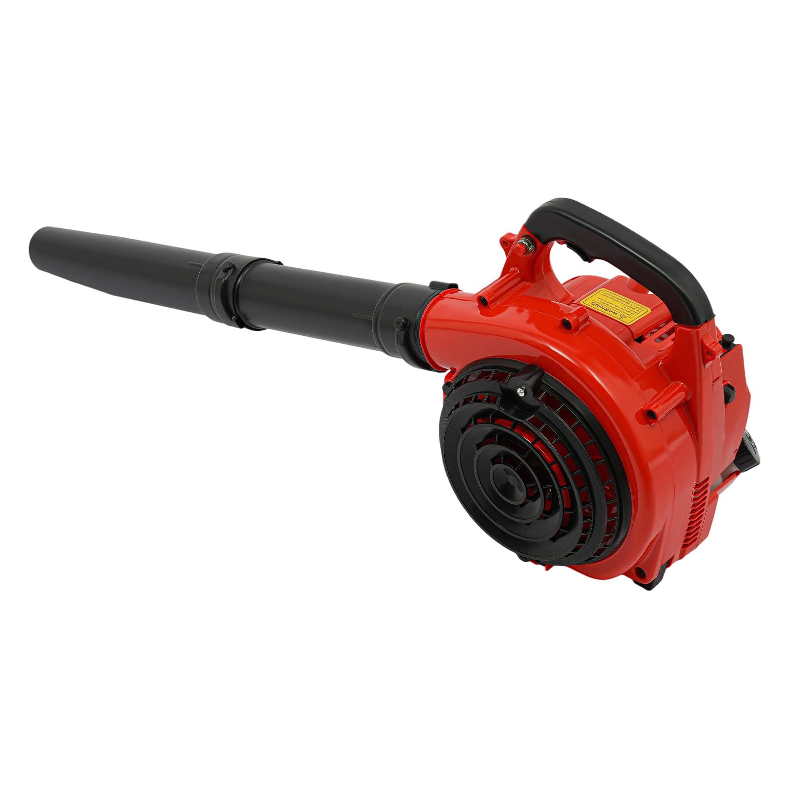 Soplador de hojas y aspirador de hojas de gasolina manual, 2 tiempos, 25,4 cc, 0,75 kW, con bolsa de recogida, función de soplado y succión para patio, jardín, hojas